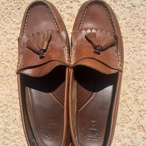 Chaps Eaton Tassel Loafers Brown Men’s size 9.5